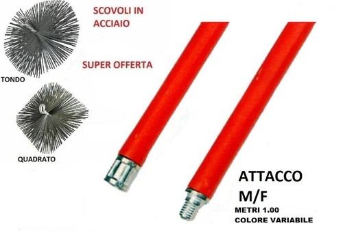 Scovolo ferro per pulizia - scovolo,