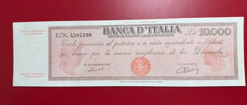 Repubblica italiana 000 - , 10.000