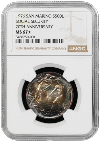 San marino 1976 500 lire - 1976,,