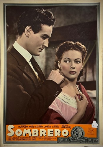 Sombrero lobby card - sombrero-, fotobusta