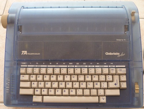 Macchina scrivere elettrica - macchina,