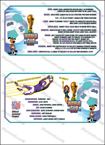 Bally world cup soccer 1994 - world,