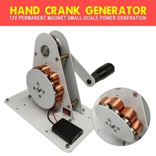 Generatore manovella magnete - a,