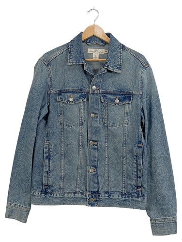 Giacca jeans uomo blu - h&m,