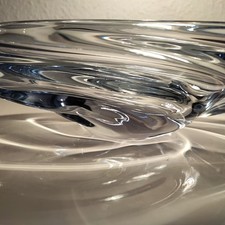 Grande rara ciotola di vetro