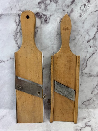 Affettatrice vintage legno - affettatrice,