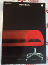 catalogue depliant knoll sieges sedie eero saarinen collections