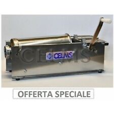 INSACCATRICE A 2 VELOCITA' 5 KG CELMS IN ACCIAIO INOX RECIPIENTE 18/10 MANUALE