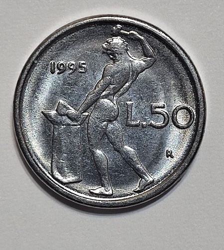Rarissima moneta lire - lire, 50