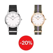 Orologio Daniel Wellington Iconic Uomo Donna Acciaio DW00100677 DW00100680