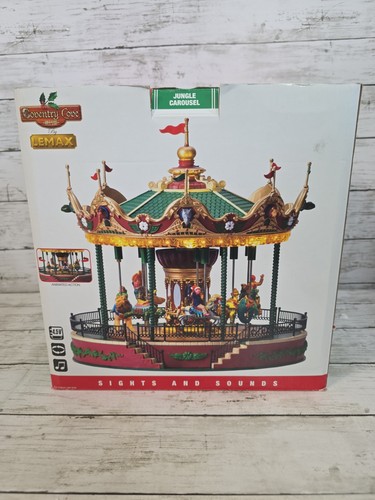 Lemax giostra giungla - lemax,