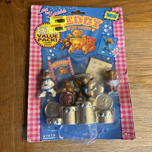 Vintage teddy pocket - vintage,