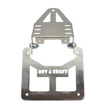 Portatarga Universale 50 cc Pieghevole Codino Stretto Fantic Vent Valenti ecc