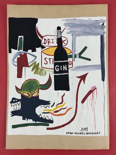 Jean michel basquiat disegno - jean-michel,