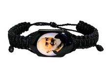 St. Padre Pio Black Corded