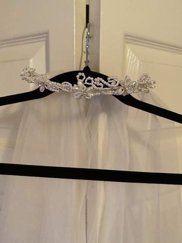 Swarovski crystal tiara with - crystal,