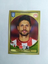FIGURINA FIFA 365 PANINI 2016/17 OLYMPIACOS DA COSTA n 358 OTTIMA CON VELINA