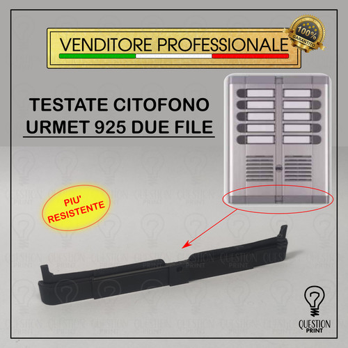 Ricambio testata per citofono - testata,