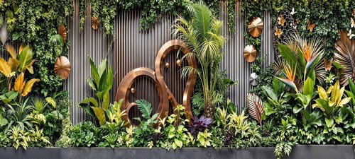 Murales per giardino - per,