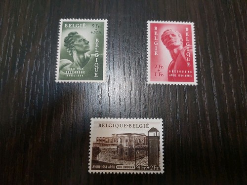 Francobolli belgio 1954 - belgio,