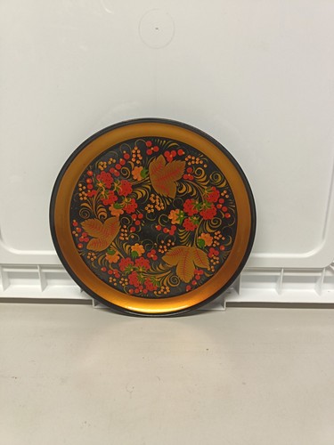 Piatto vintage laccato - , russo