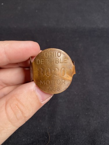 Rara etichetta motore ohio - motore,