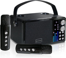 Karaoke con microfono per - con,