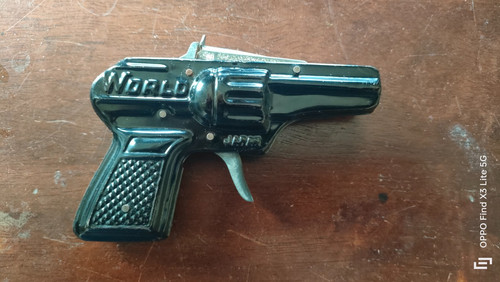Pistola giocattolo latta a - giocattolo,