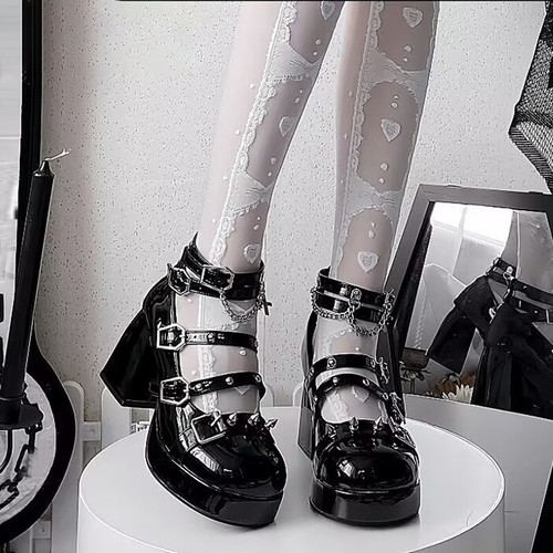 Scarpe lolita ragazze tacchi - scarpe,