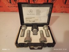 MERCEDES SET BULLONI CERCHI LEGA CON ANTIFURTO M12X1,5X40 B66470154