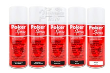 Poker spray 200 ml tintura per pelle cuoio borse scarpe giacche poltrone sedili