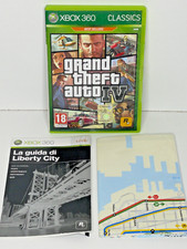 Grand Theft Auto IV GTA 4 Microsoft XBOX 360 multi Ita completo con mappa