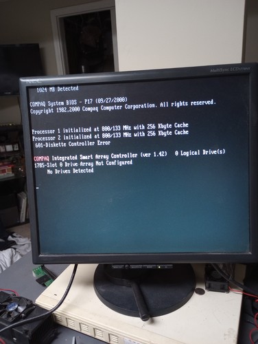 Compaq dl380 ml370 slot1 - hp,