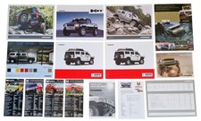 14x HUMMER H1 H2 H3 depliant