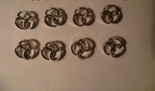 8 PZ BOTTONI VINTAGE FIORE