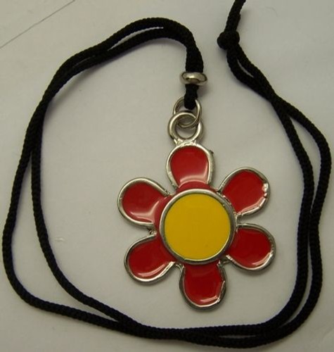 Collana ciondolo metallo - ciondolo, fiore
