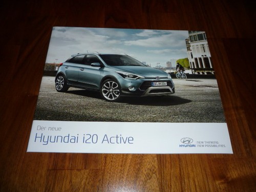 Brochure hyundai i20 active - brochure,