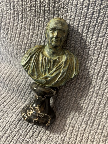 Busto bronzo filosofo - , romano