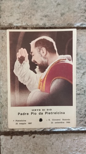 Reliquia padre pio - reliquia,
