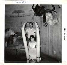 Foto d'epoca 1961 Texas coppia
