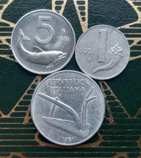    ($)  MONETE IN LIRE DEL 1951 (Serie completa) - REPUBBLICA ITALIANA 1946-2001