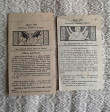 2 Antichi Fogli Di Preghiera