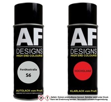 Spraydose Set  Ford Australia S6 Gold Dust Metallic Autolack Basislack Klarlack