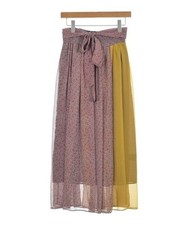 Maxi gonna donna MACPHEE usata un grado abito lungo elegante plissettato