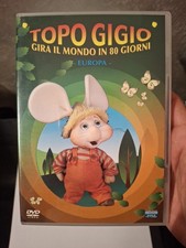 TOPO GIGIO GIRA IL MONDO IN 80 GIORNI - EUROPA DVD ITA ?? RARO FUORI CATALOGO 