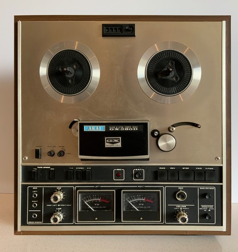Akai 280d auto reverse reel - akai,