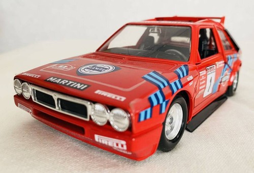 Minicar burago lancia - minicar, 1/24