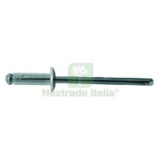 10BLISTER RIVETTO A STRAPPO IN ALLUMINIO MM 3,4 X 9 PZ. 60: