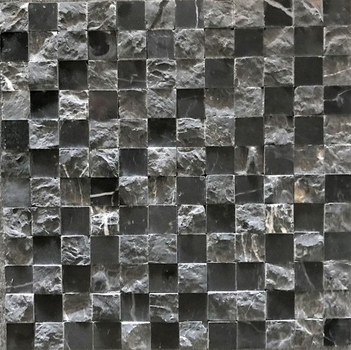 Mosaico rete in - 3d, pietra