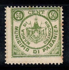 Paganica - Nuovo ** 80% marche comunali 50 cent. Riscontro